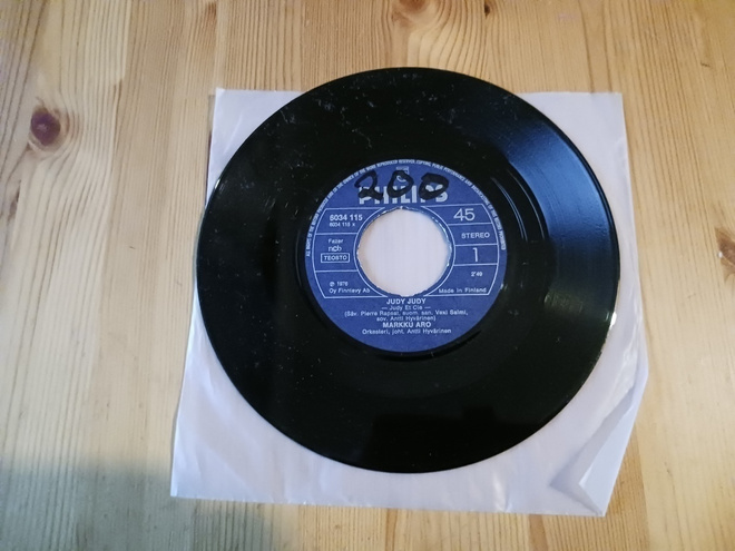 Markku Aro – Judy Judy 7" orig 1976 Pop, Iskelmä