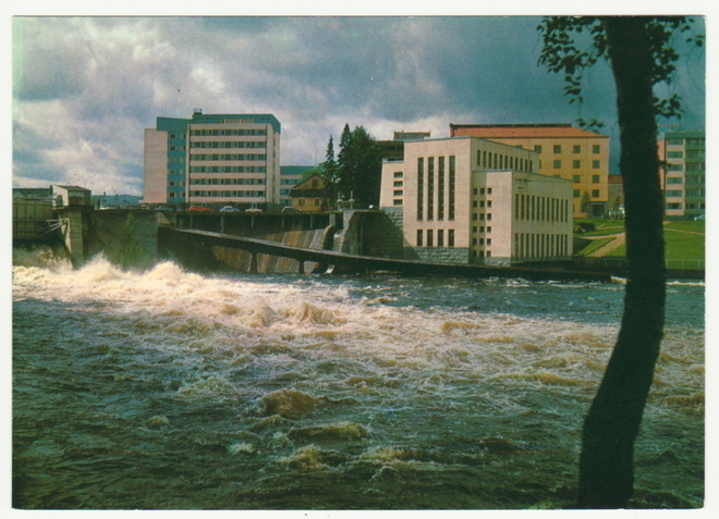 Kajaani voimalaitos 60-luku