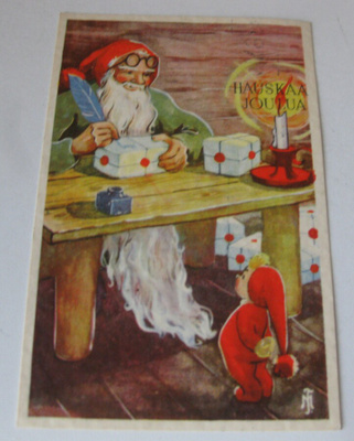 Joulukortti, 1940-luku