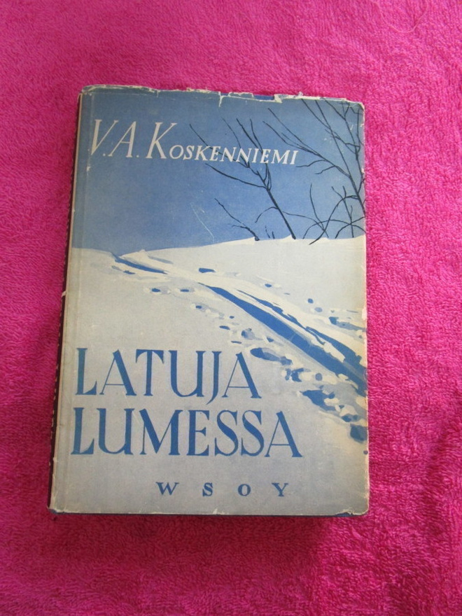V.A.KOSKENNIEMI - latuja lumessa + koskenniemi SIGNEERAUS !!