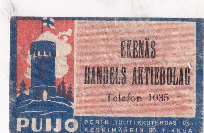 Ekenäs Handels Aktiebolag , Puijo, s61