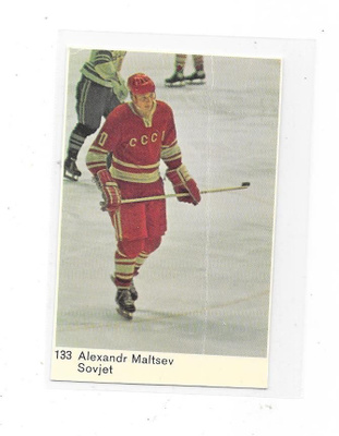 1970 SWE Mästar Serie #133 Alexander Maltsev , CCCP