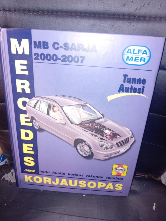 Korjausopas Mercedes benz MB C-Sarja 2000-2007