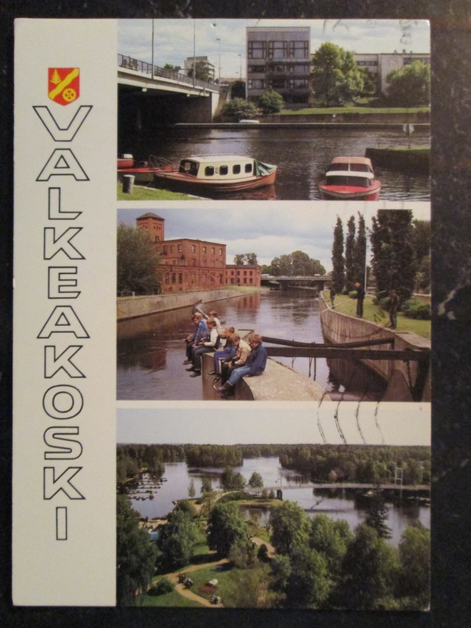 KULKENUT -86 VALKEAKOSKI PUTAANVIRTA KANAVA KAUPUNGINTALO