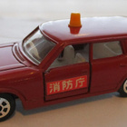 Toyota Crown Custom Wagon 5D MS50 Red 1971 Diapet Mint 1:55 - pikkukuva 1