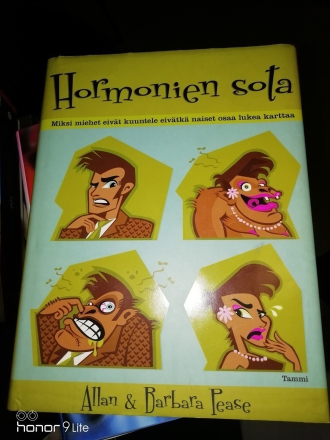 Allan ja barbara Pease Hormonien sota