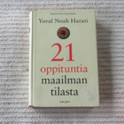 Yuval Noah Harari 21 oppituntia maailman tilasta - pikkukuva 1