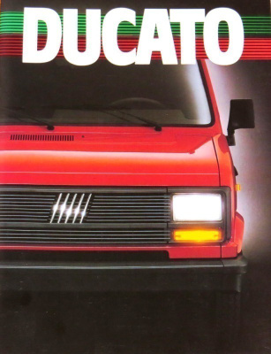 1987 Fiat Ducato esite - KUIN UUSI - 32 sivua - suom