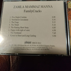 ZAMLA MAMMAZ MANNA-family cracks CD - pikkukuva 2