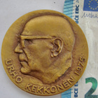 VANHA Mitali Presidentti Kekkonen 75 v Heikki Nieminen 1974 - pikkukuva 1