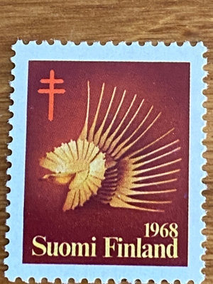 JOULUMERKKI JOULULINTU 1968**