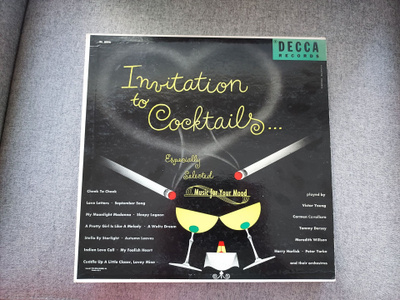 Various – Invitation To Cocktails... LP (1953)