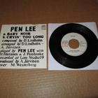 Pen Lee 7" Baby Noir / Cryin`Too Long, PS v.1979 EX-/EX- - pikkukuva 2