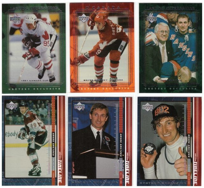 6 x WAYNE GRETZKY Up.D. Gretzky Exclucive
