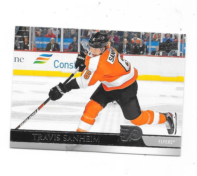 2020-21 Upper Deck #138 Travis Sanheim Philadelphia Flyers
