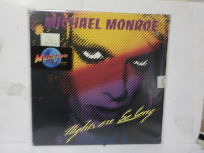 MICHEAL MONROE - NIGHTS ARE SO LONG M-/EX- LP