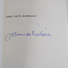 Johannes Virolainen : Onko valta kansalla (signeerattu) - pikkukuva 3