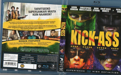 Kick-Ass (25 441) k -FI- BLU-RAY suomik. aaron johnson 2010