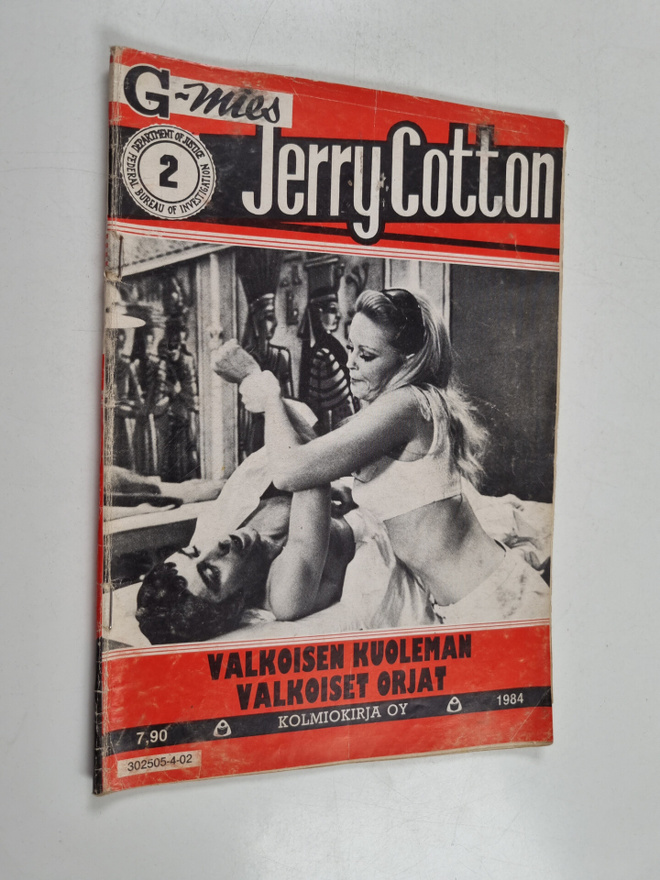 Jerry Cotton 2/1984 : Valkoisen kuoleman valkoiset orjat