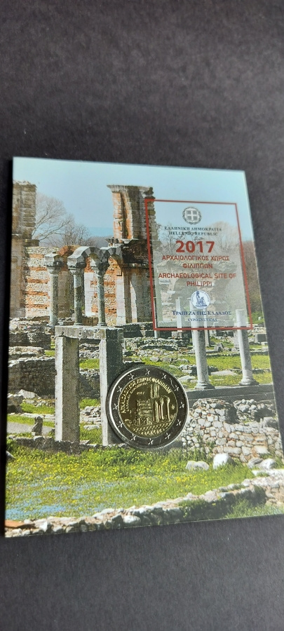 Kreikka 2€ Coincard 2017, Philippi