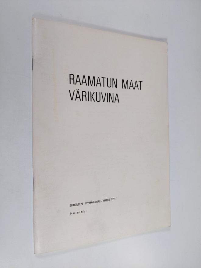 Raamatun maat värikuvina (liitevihko)