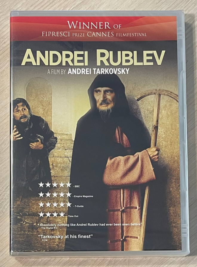 Andrei Tarkovsky: ANDREI RUBLEV (1966) uusi ja muoveissa