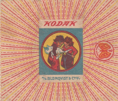 Karamellipaperi Kodak  A/B Blomqvist &Co O/y A32