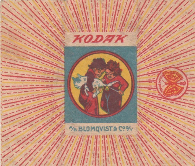 Karamellipaperi Kodak  A/B Blomqvist &Co O/y A32
