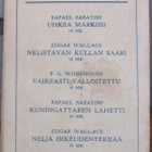 Edgar Wallace: Nelistävän kullan saari, Karisto 1923. 183 s. - pikkukuva 2