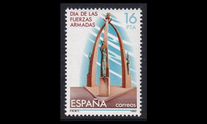 Espanja 2593 ** Armeijan päivä (1983)
