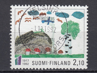 1992 Lape 1182 Itsenäisyys lapsen silmin - LOISTO