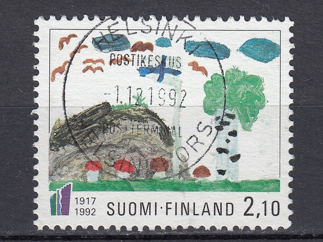 1992 Lape 1182 Itsenäisyys lapsen silmin - LOISTO