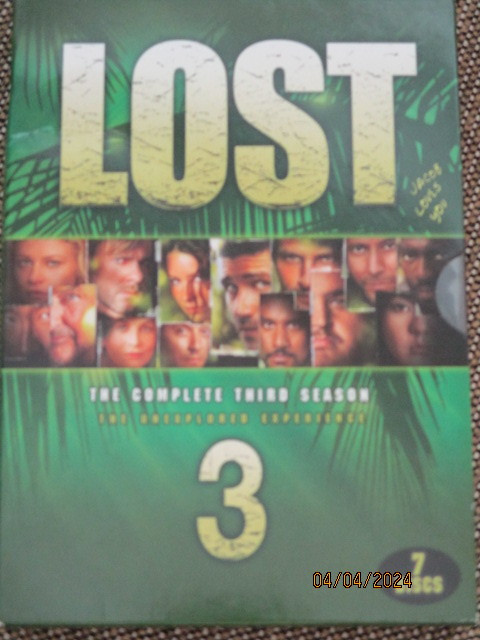 LOST 3.kausi (4 x DVD) - The Complete Third Season (4 x DVD)