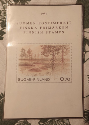Suomen postimerkit 1981