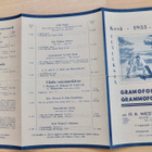 VANHA Levyluettelo Musiikikauppa Lindgren 1933 +Alkup Kuori - pikkukuva 4