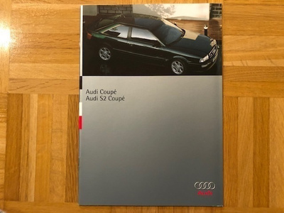 Esite Audi Coupe & Audi S2 Coupe vuodelta 1995