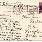 Vanha kortti, tytöt ja eläimet, vuodelta 1934 - pikkukuva 2