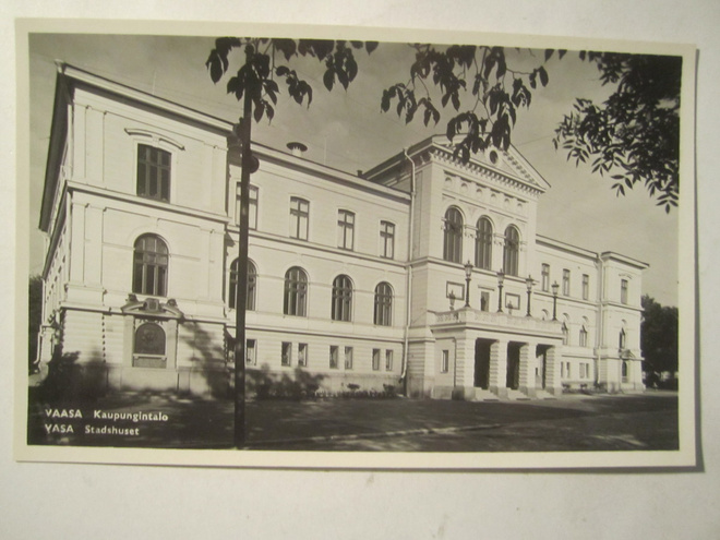VANHA Postikortti Vaasa 1930-l Alkup.Mallikappale