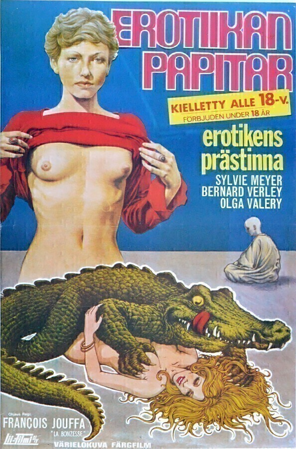 Elokuvajuliste: Erotiikan papitar (K-18)