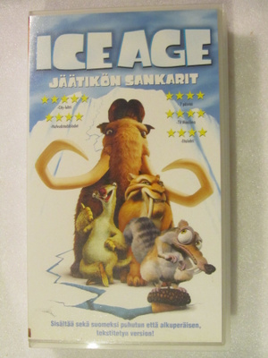 Ice Age •  Jäätikön sankarit VHS