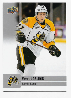 2019-20 Upper Deck CHL Hockey #251 Sean Josling