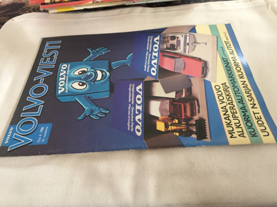VOLVO-VIESTI 4/1986 HYVÄ