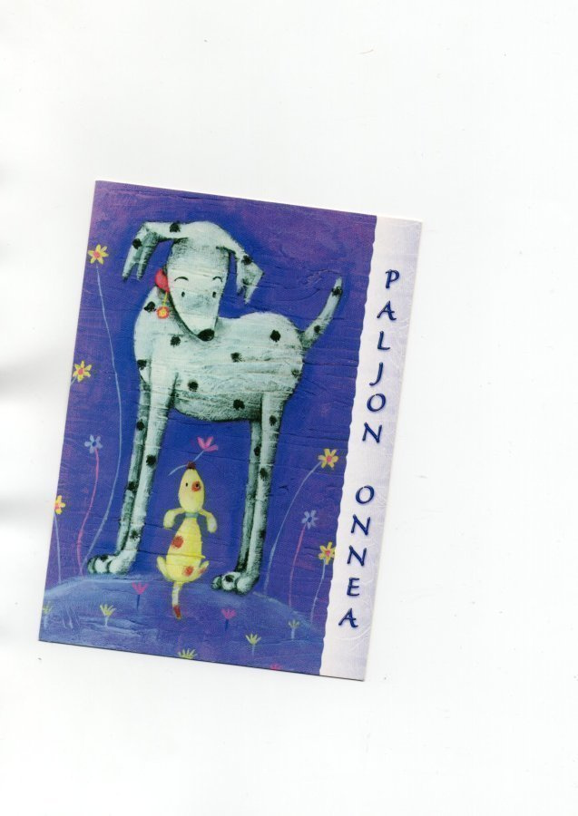 °"PALJON ONNEA"° -KORTTI / Karto