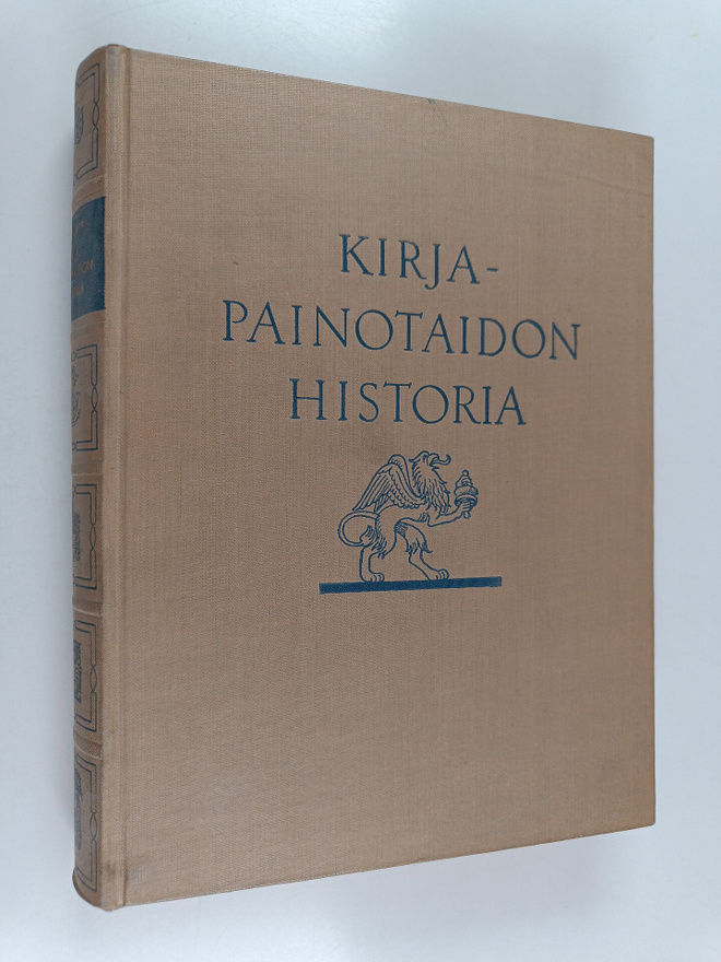 Yrjö A. Jäntti : Kirjapainotaidon historia