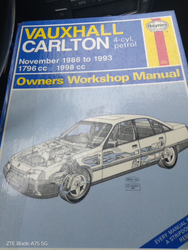 Vauxhall carlton/omega korjaus opas