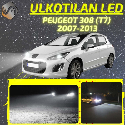 308 (T7) 2007-2013 Ulkoiset LED -valot