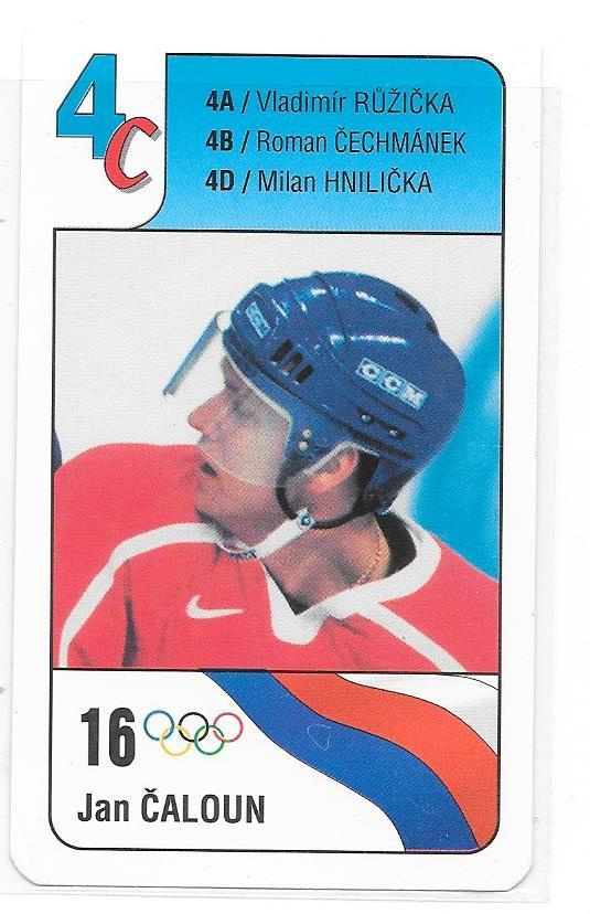 1998 Bonabarte #4C Jan Caloun  ex- HIFK