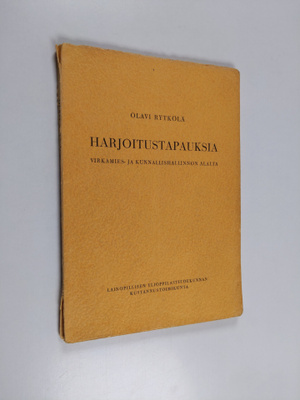 Olavi Rytkölä : Harjoitustapauksia virkamies- ja kunnalli...