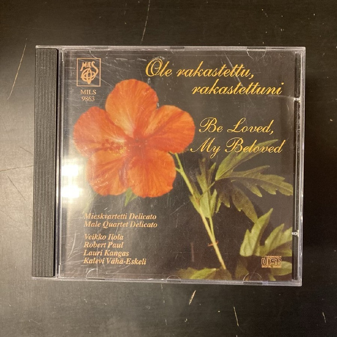 Mieskvartetti Delicato - Ole rakastettu, rakastettuni CD