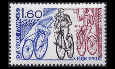 Ranska 2413 ** Velosipedi (1983)